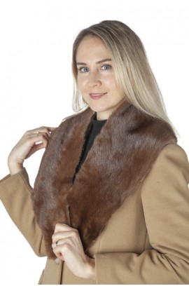 Scandinavian mink fur collar